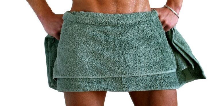 Riscaldare il pene prima del massaggio per ingrandirlo